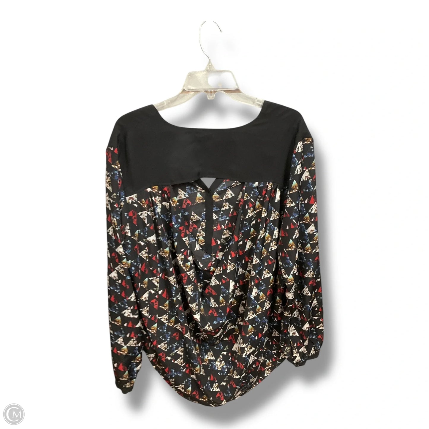 Blouse Long Sleeve By Sofia By Sofia Vergara In Multi-colored, Size: Xl