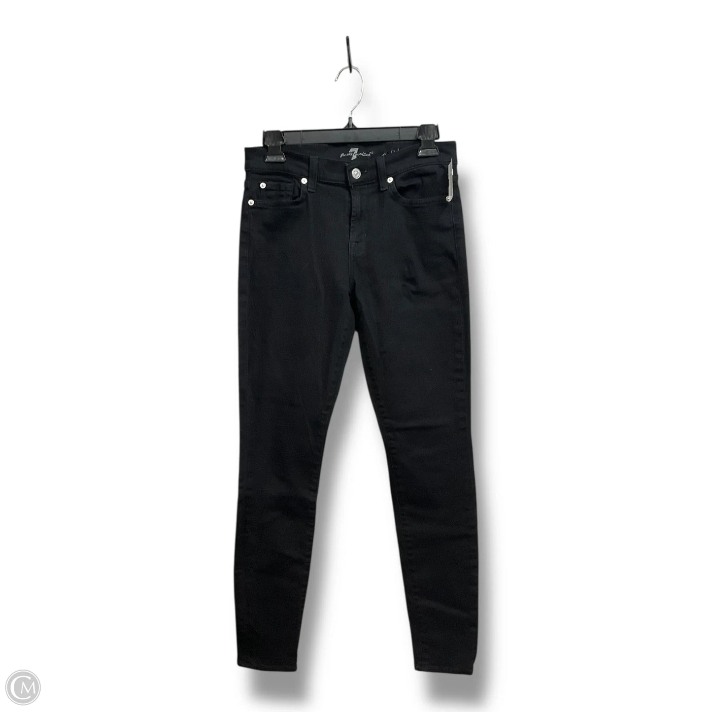 Pants Other By 7 For All Mankind In Black Denim, Size: 4