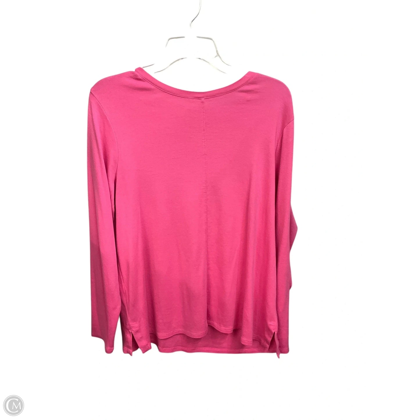 Top Long Sleeve Basic By J. Jill In Pink, Size: Xl
