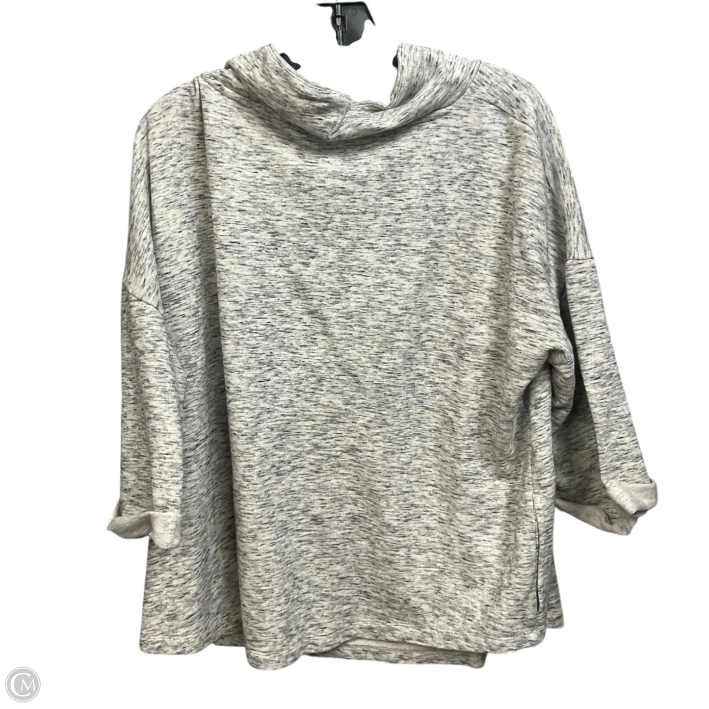 Top 3/4 Sleeve Basic By Pure Jill In Grey, Size: Xl