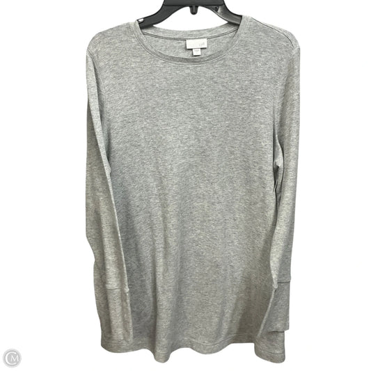 Top Long Sleeve Basic By J. Jill In Grey, Size: Xl