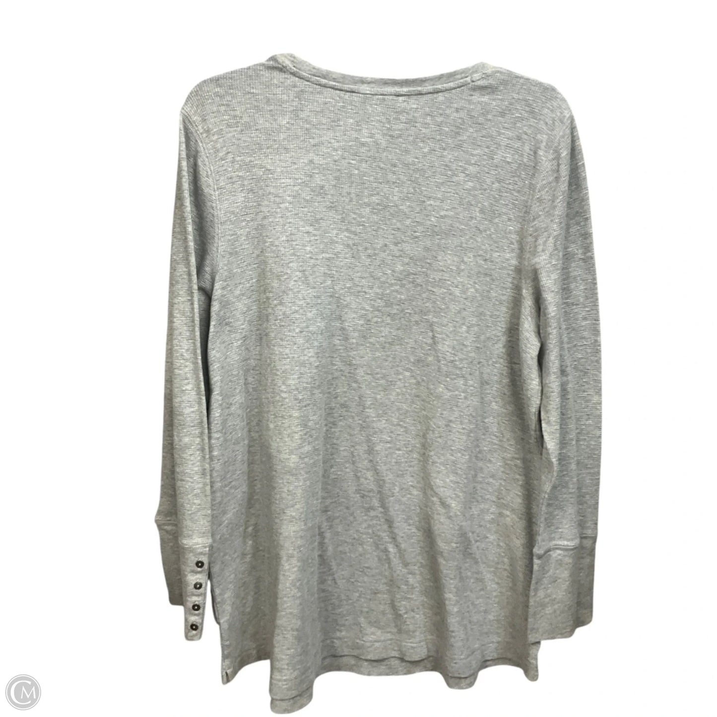 Top Long Sleeve Basic By J. Jill In Grey, Size: Xl