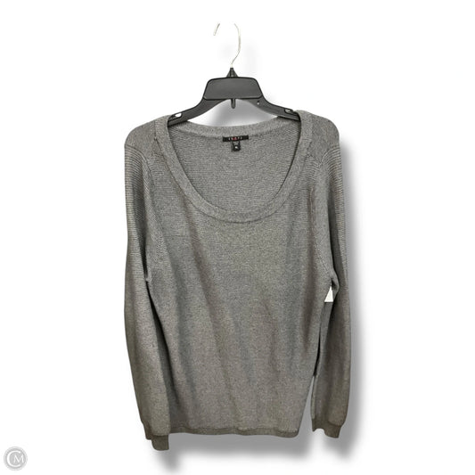 Top Long Sleeve Basic By Cyrus In Grey, Size: Xl