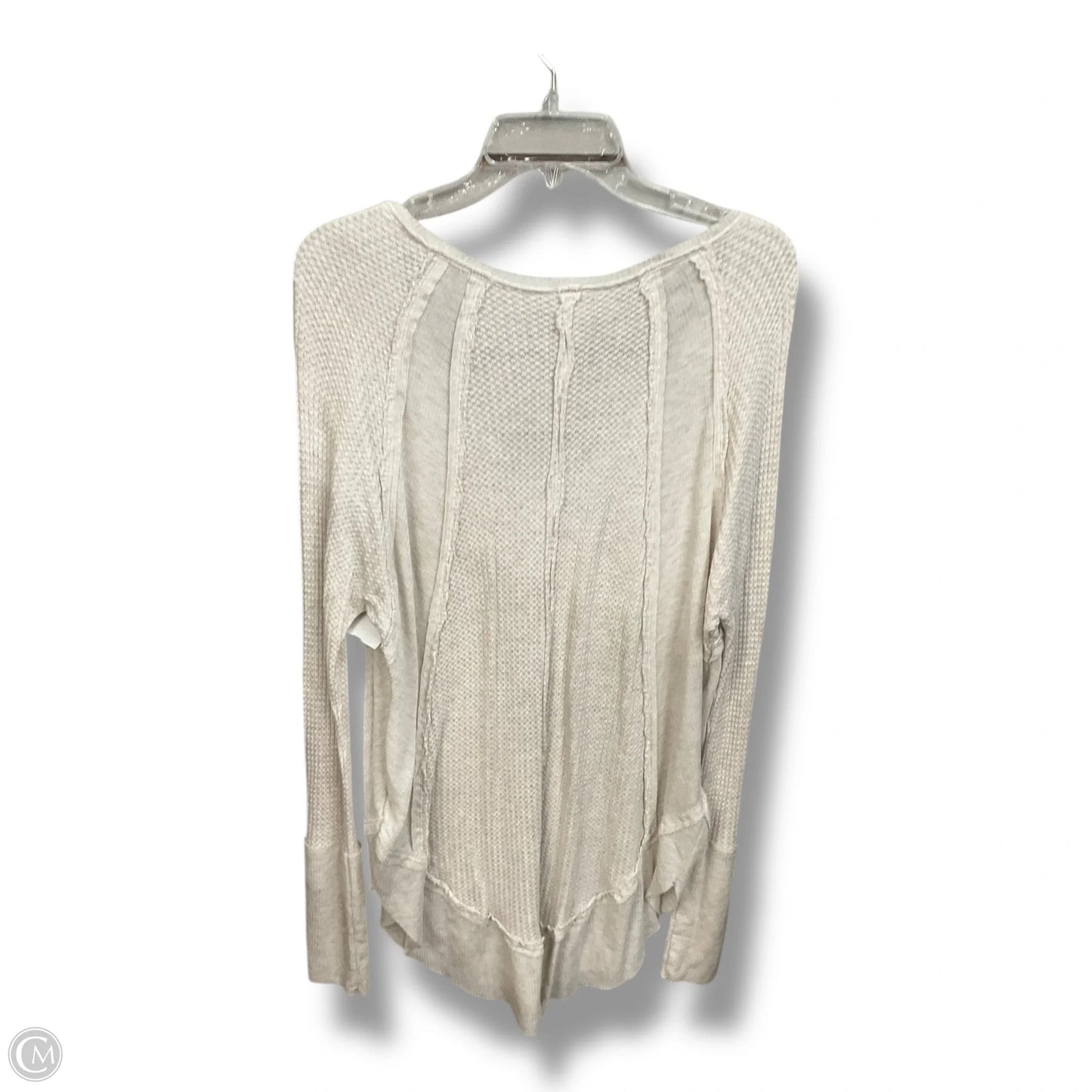 Tunic Long Sleeve By We The Free In Beige, Size: L