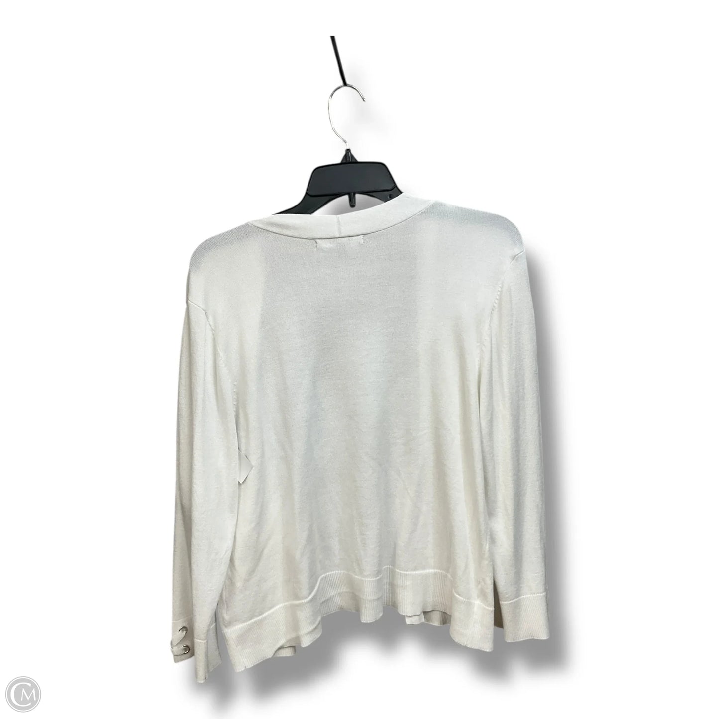 Cardigan By Kathy Ireland In White, Size: L