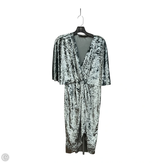 Dress Casual Short By Zara Basic In Blue, Size: L