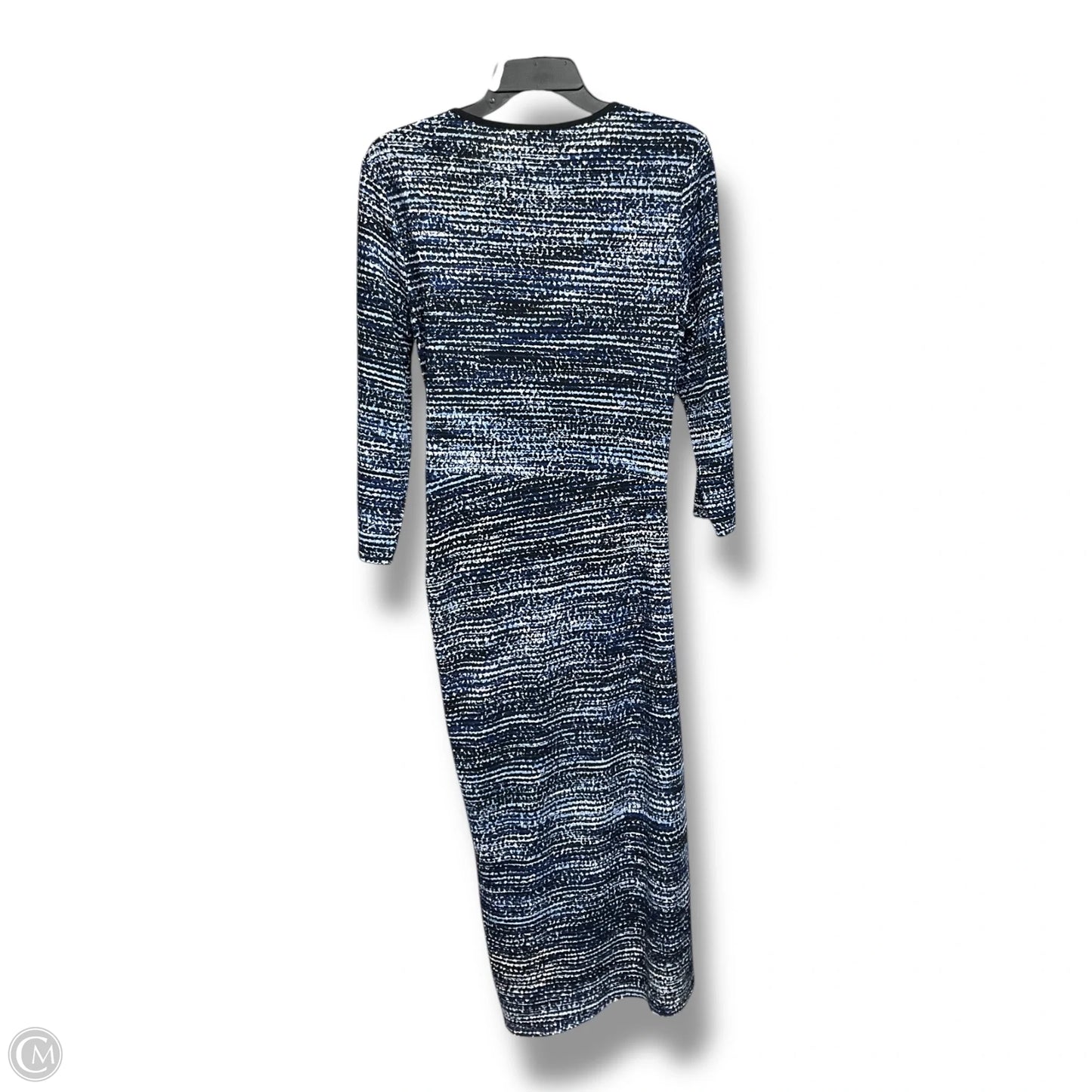 Dress Casual Maxi By Maggy London In Blue, Size: L