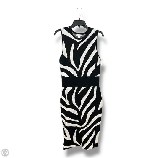 Dress Casual Midi By New York And Co In Zebra Print, Size: M