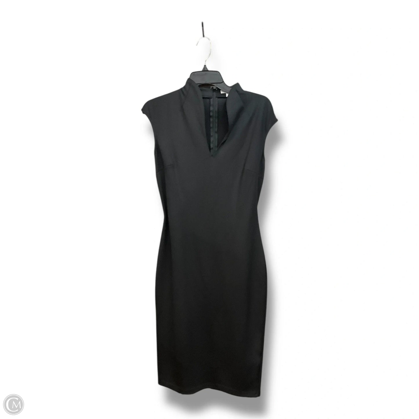 Dress Casual Midi By New York And Co In Black, Size: M