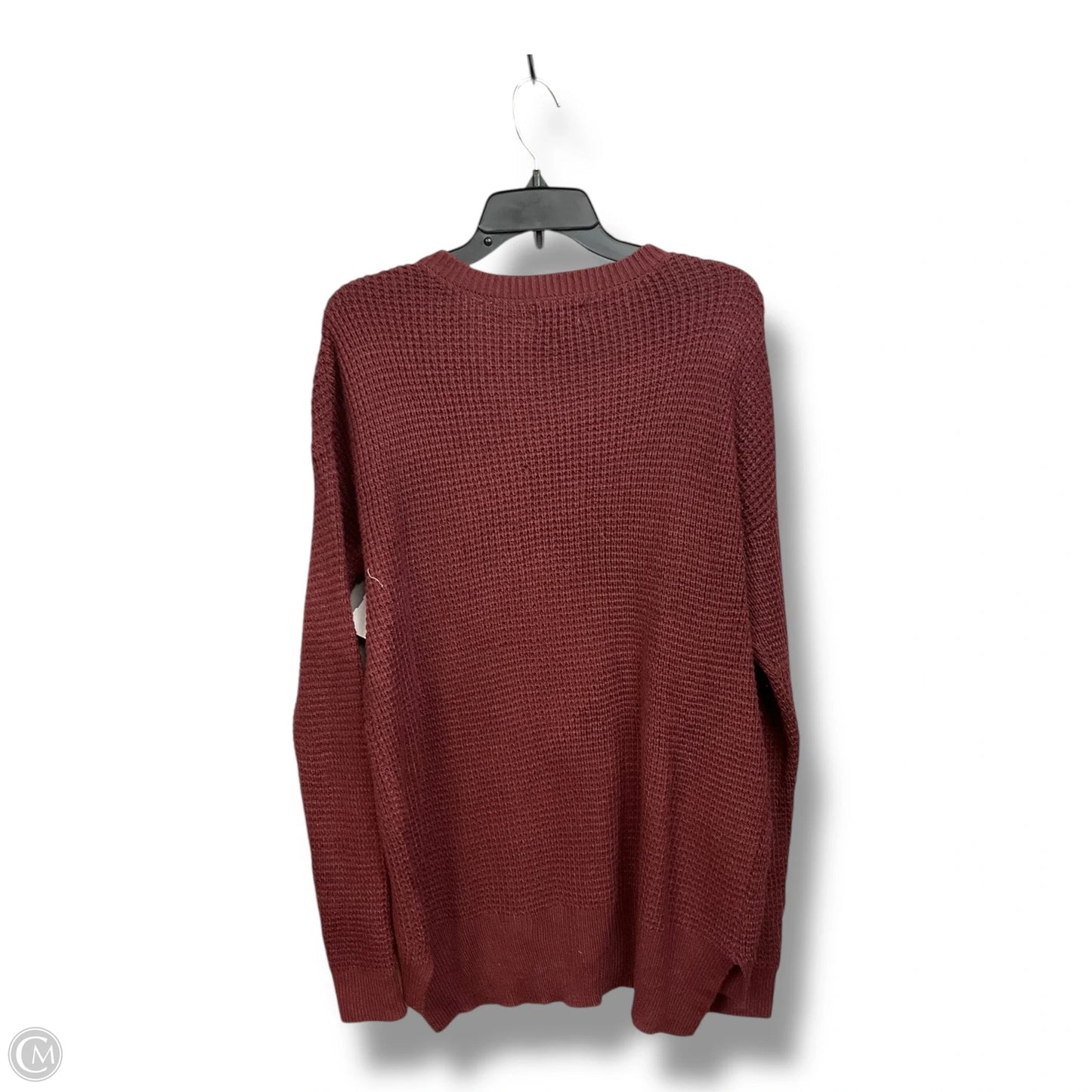 Sweater By J. Jill In Maroon, Size: L