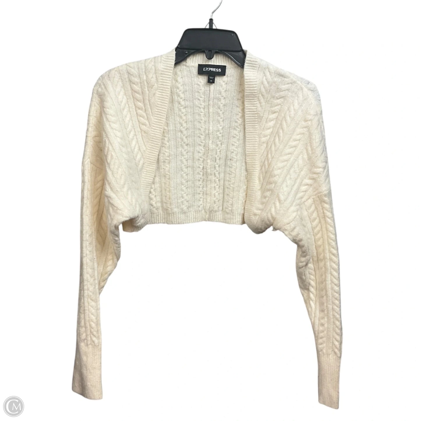 Bolero By Express In Cream, Size: Xs