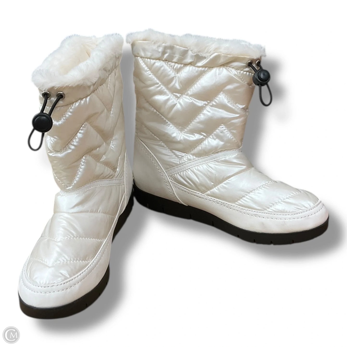 Boots Snow By Madden Girl In White, Size: 8.5