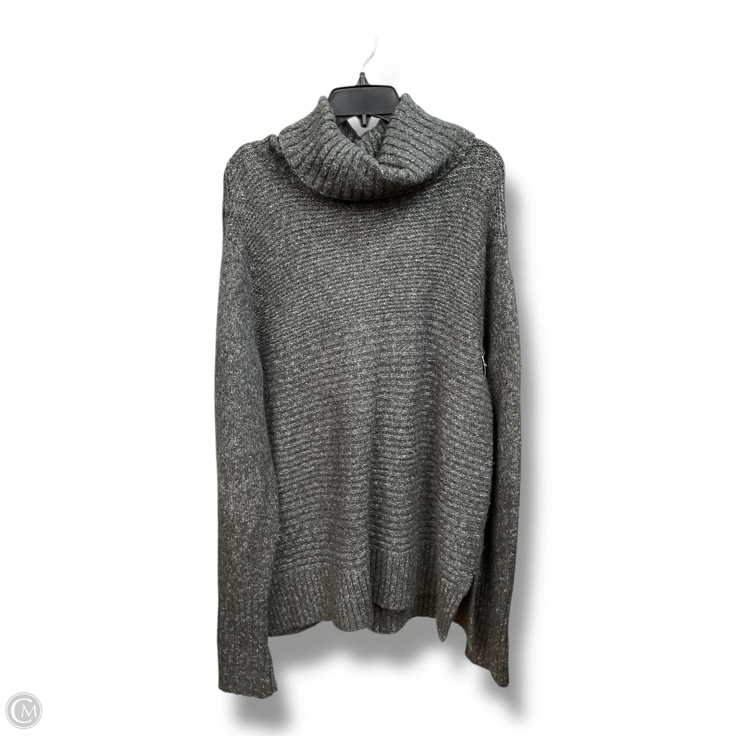 Sweater By Simply Vera In Grey, Size: Xl