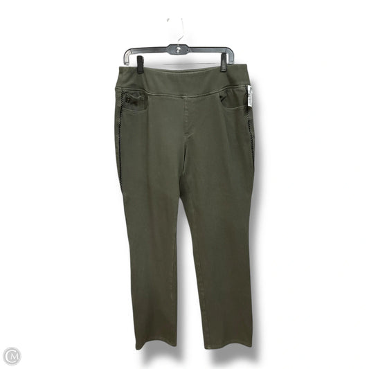 Pants Dress By Belle By Kim Gravel In Green, Size: 14