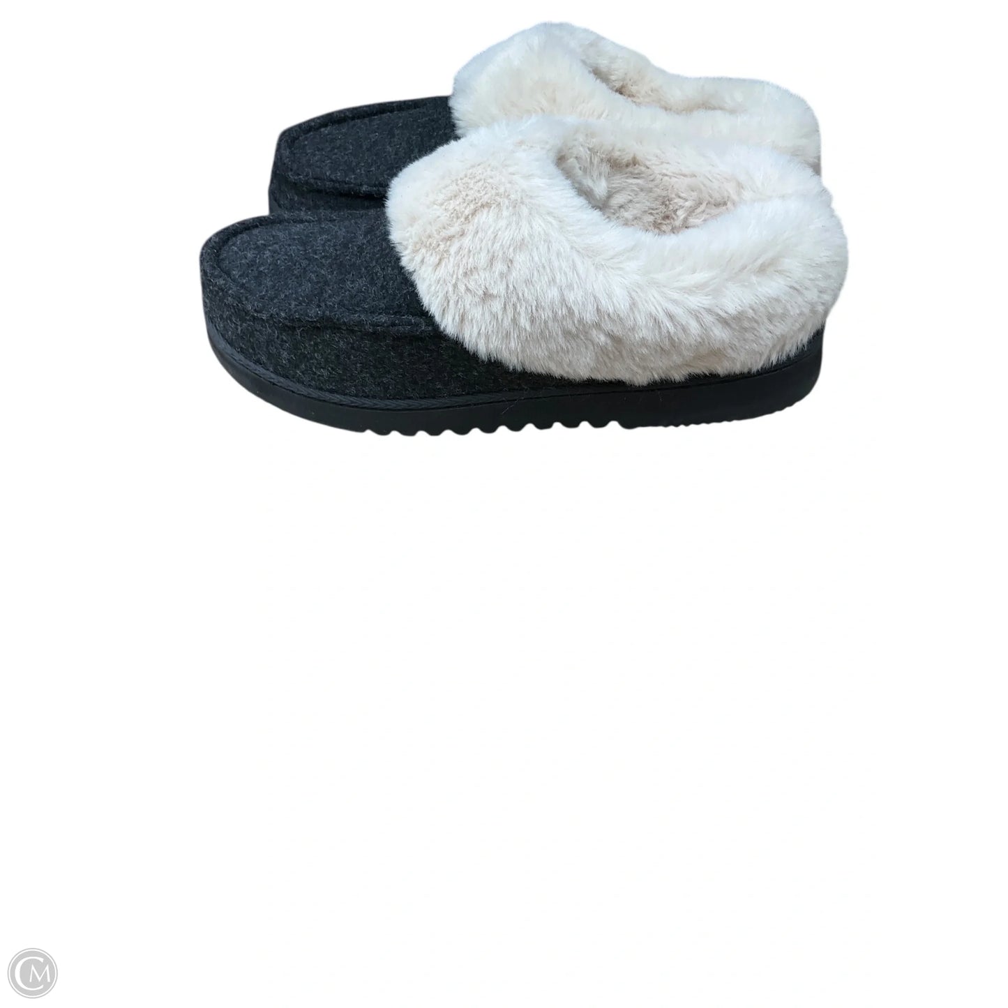 Shoes Flats By Clothes Mentor In Grey, Size: 7