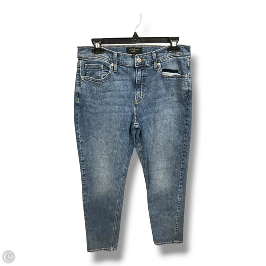 Jeans Boyfriend By Banana Republic In Blue Denim, Size: 8
