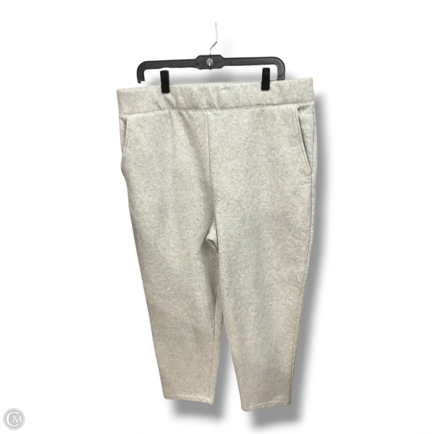 Pants Lounge By Lands End In Grey, Size: 18
