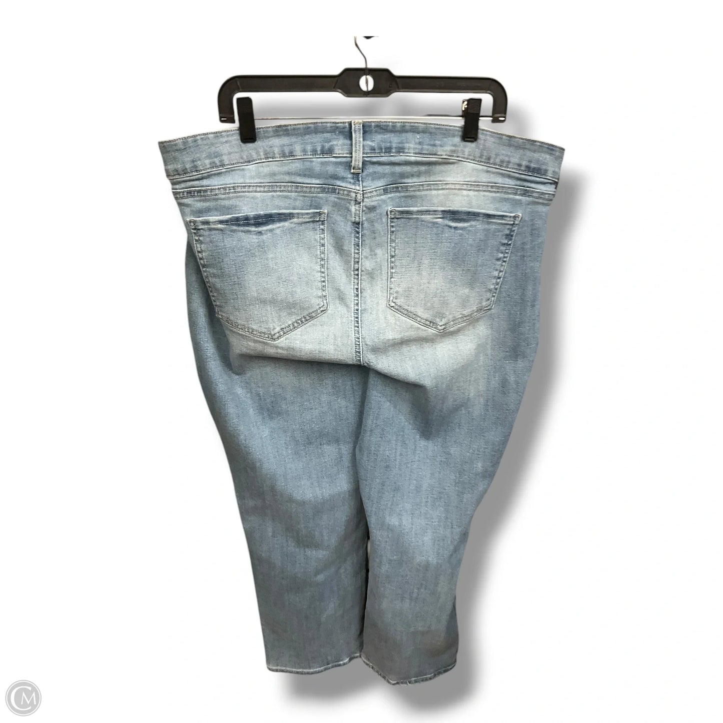 Jeans Straight By Clothes Mentor In Blue Denim, Size: 20