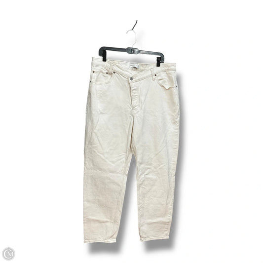 Pants Other By Abercrombie And Fitch In Cream Denim, Size: 16