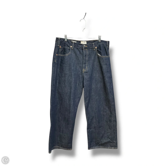 Jeans Wide Leg By Universal Thread In Blue Denim, Size: 14