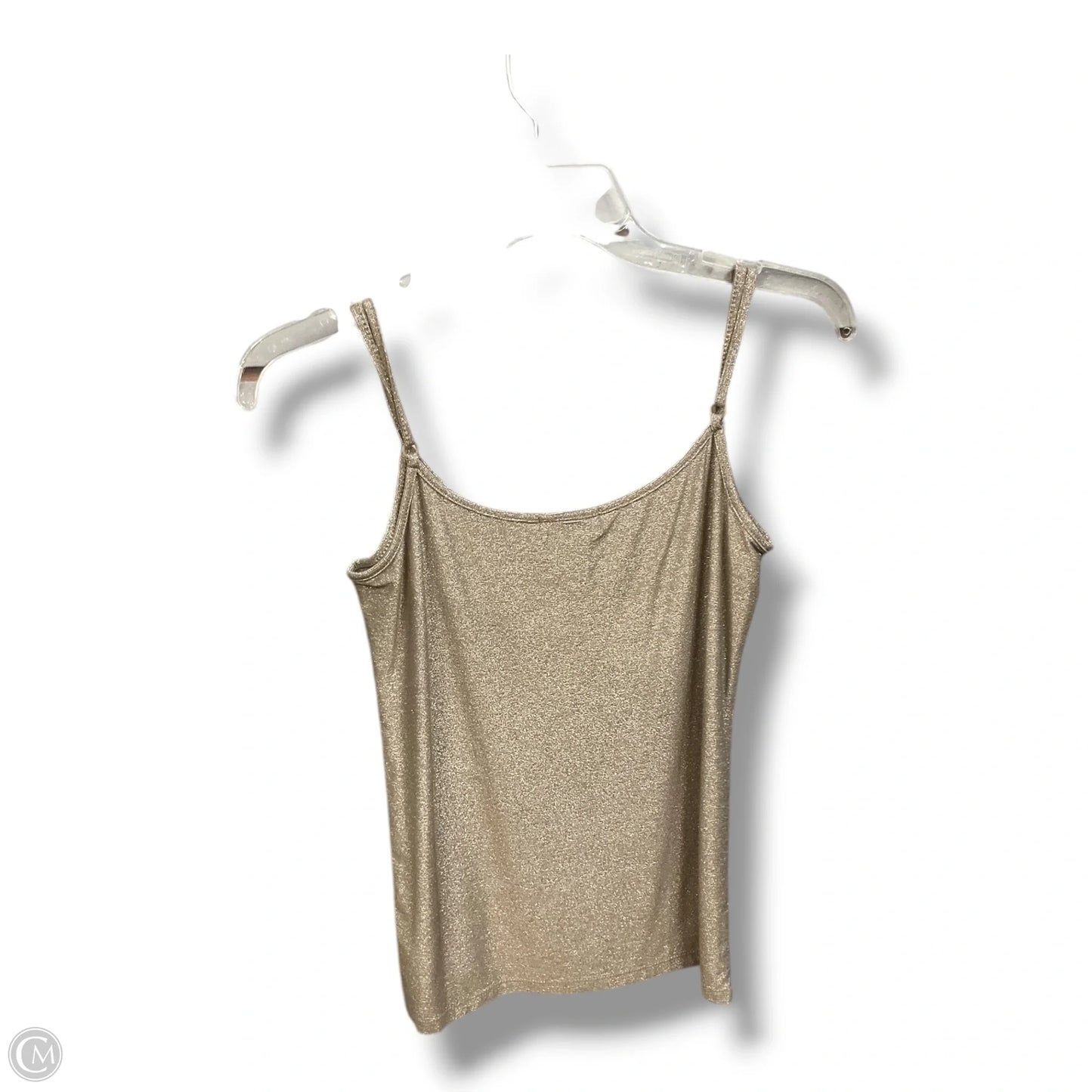 Tank Top By Clothes Mentor In Gold, Size: M