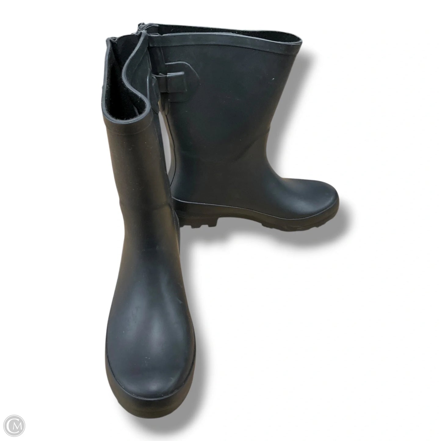 Boots Rain By A New Day In Black, Size: 6
