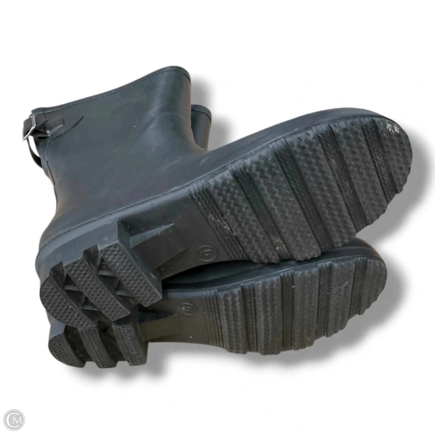 Boots Rain By A New Day In Black, Size: 6