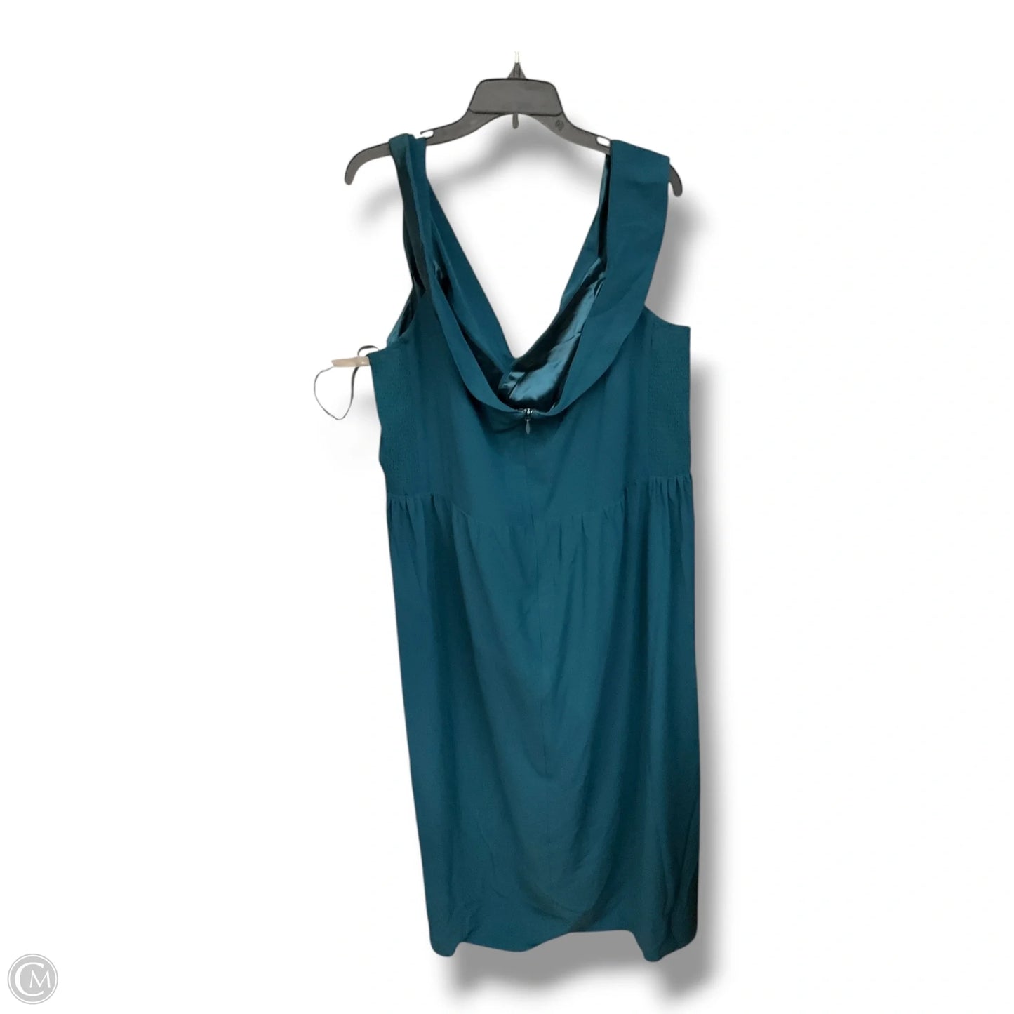 Dress Casual Maxi By City Chic In Teal, Size: Xl