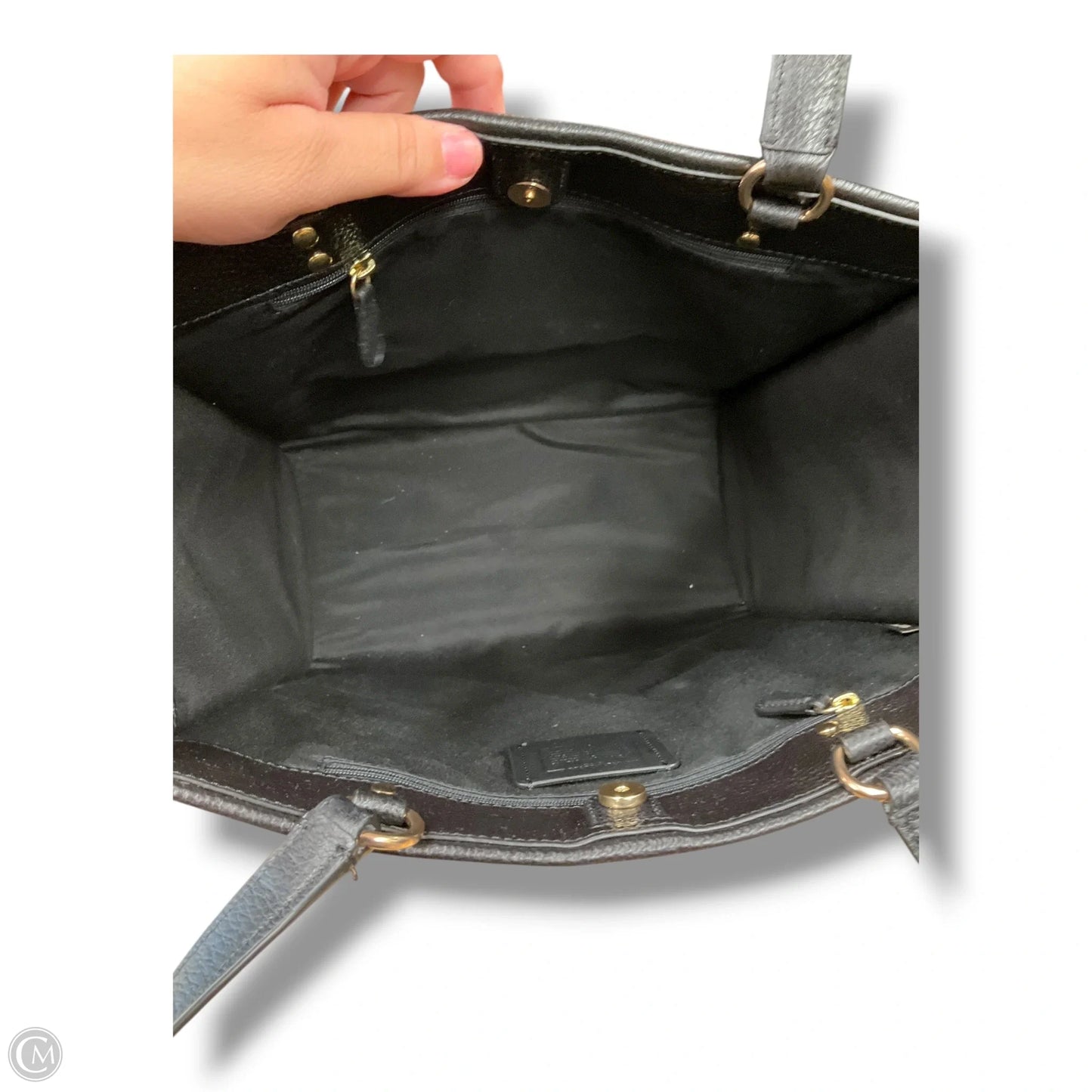 Tote Designer By Coach, Size: Large