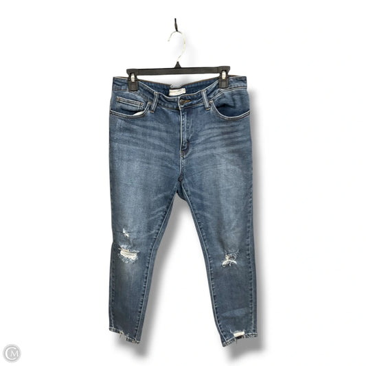 Jeans Skinny By Clothes Mentor In Blue Denim, Size: 12