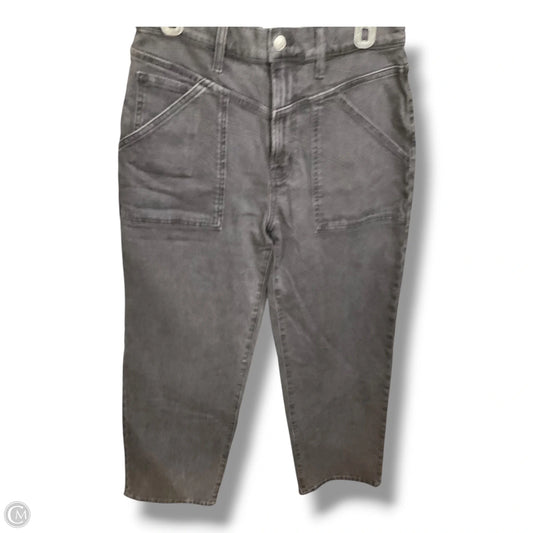 Pants Wide Leg By Madewell In Grey Denim, Size: 8