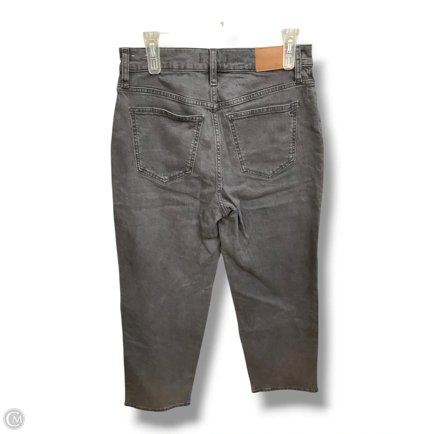 Pants Wide Leg By Madewell In Grey Denim, Size: 8