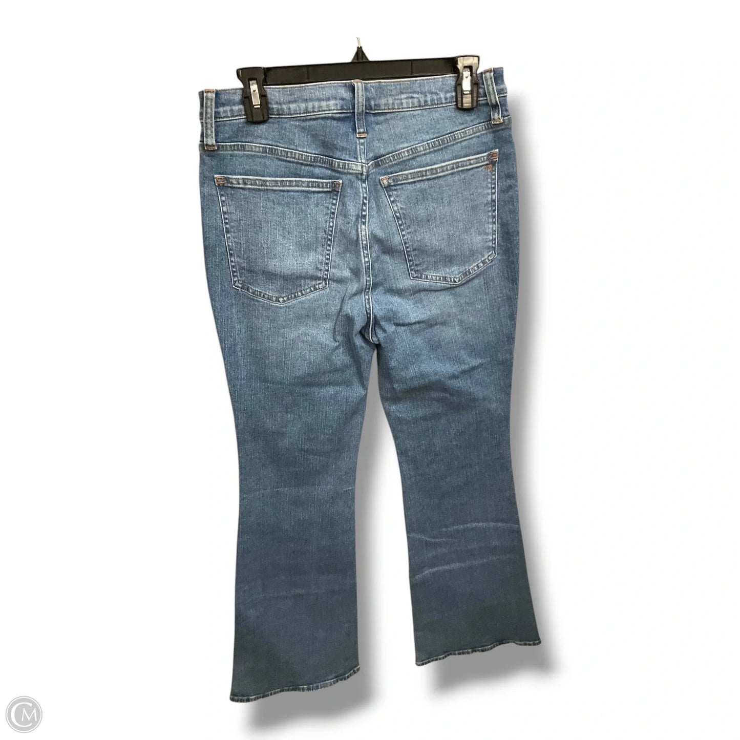 Jeans Flared By Madewell In Blue Denim, Size: 8