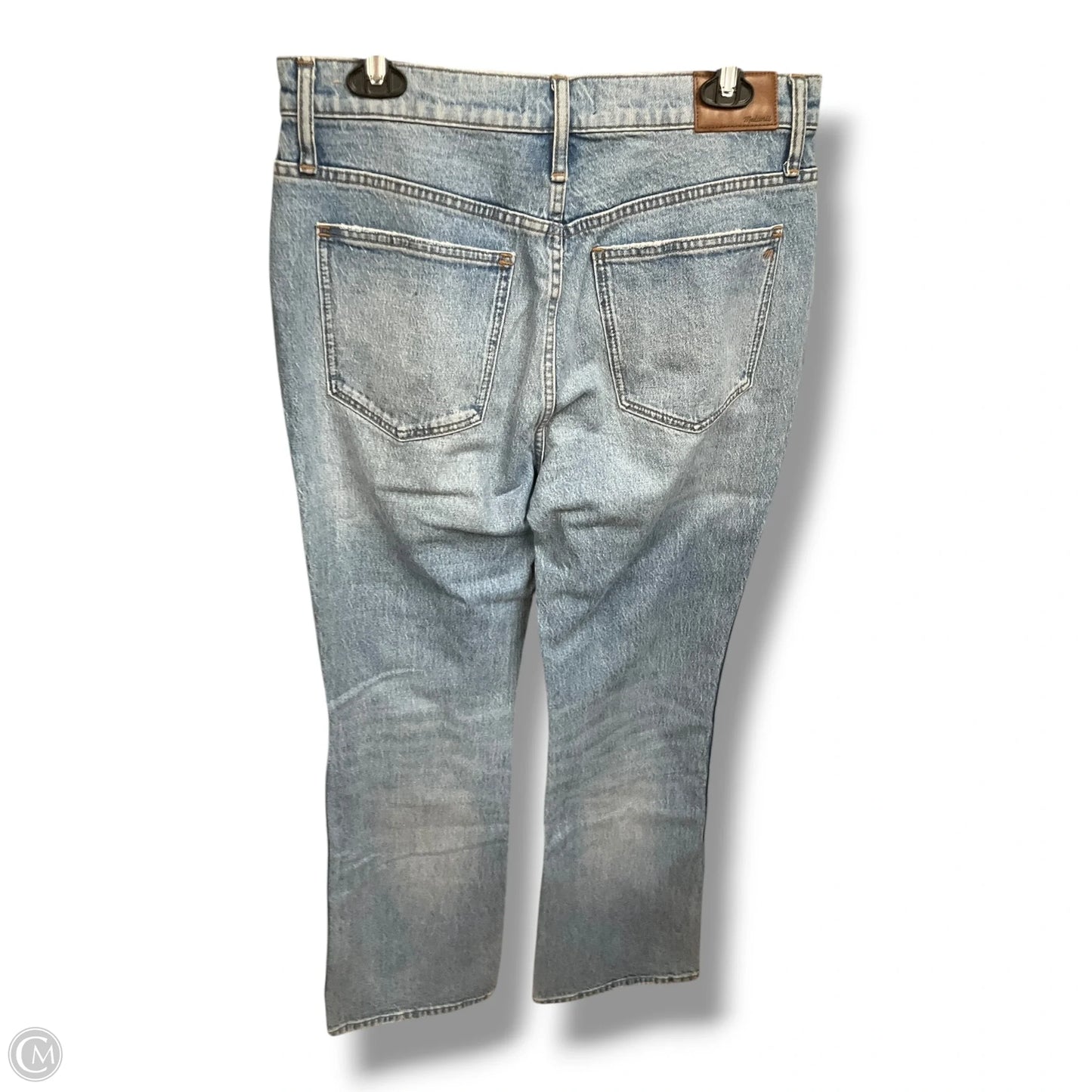 Jeans Boot Cut By Madewell In Blue Denim, Size: 8