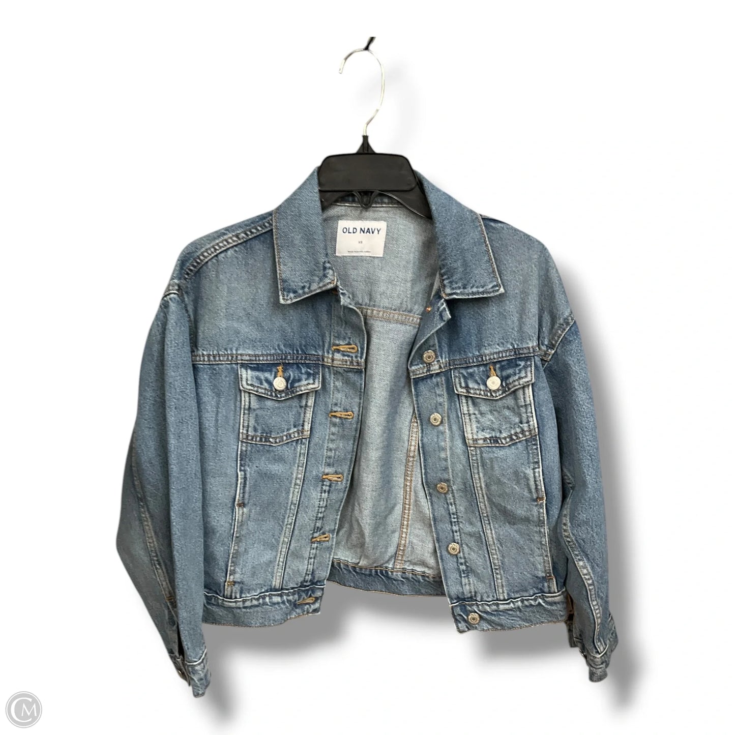 Jacket Denim By Old Navy In Blue Denim, Size: Xs
