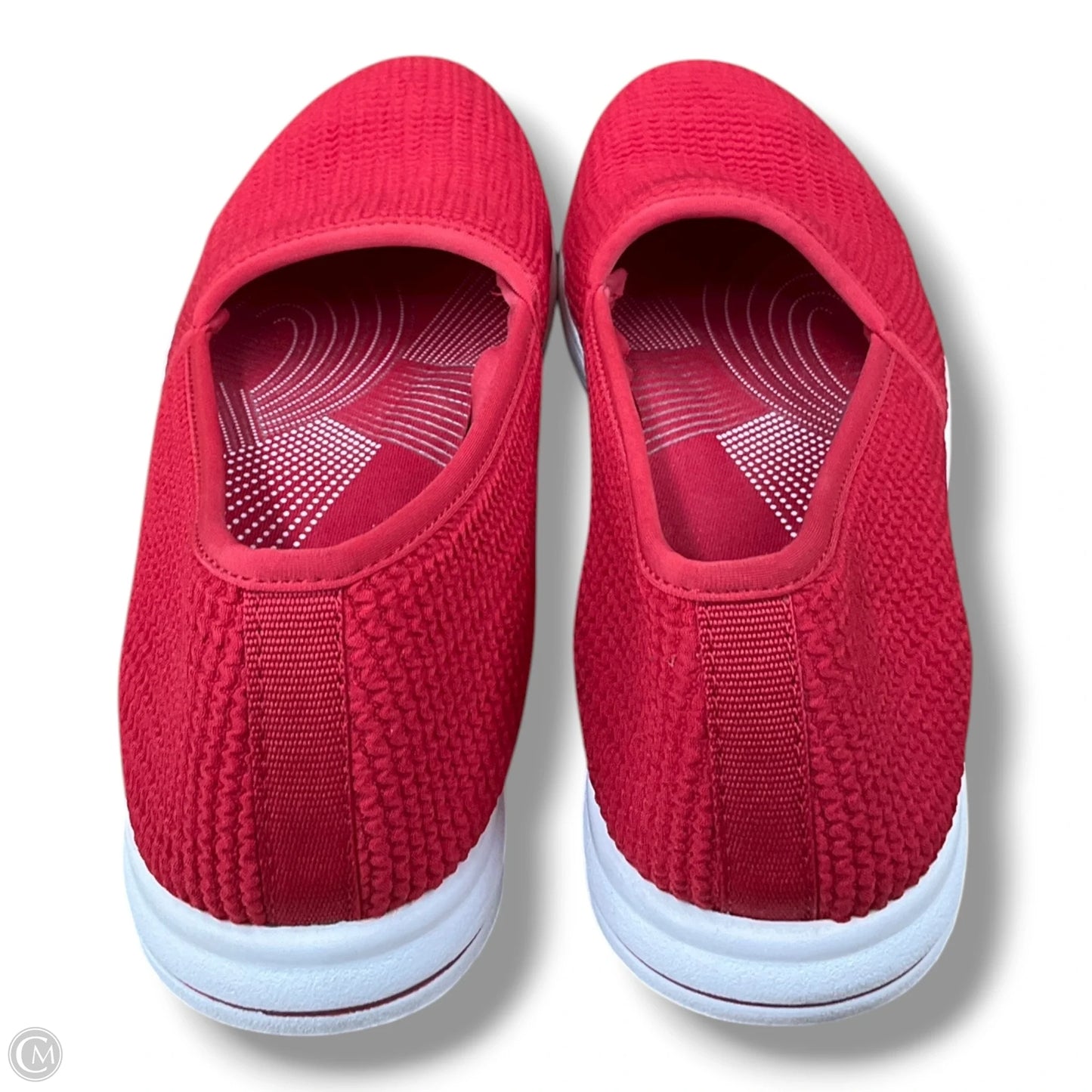 Sandals Flats By Clarks In Red, Size: 8.5