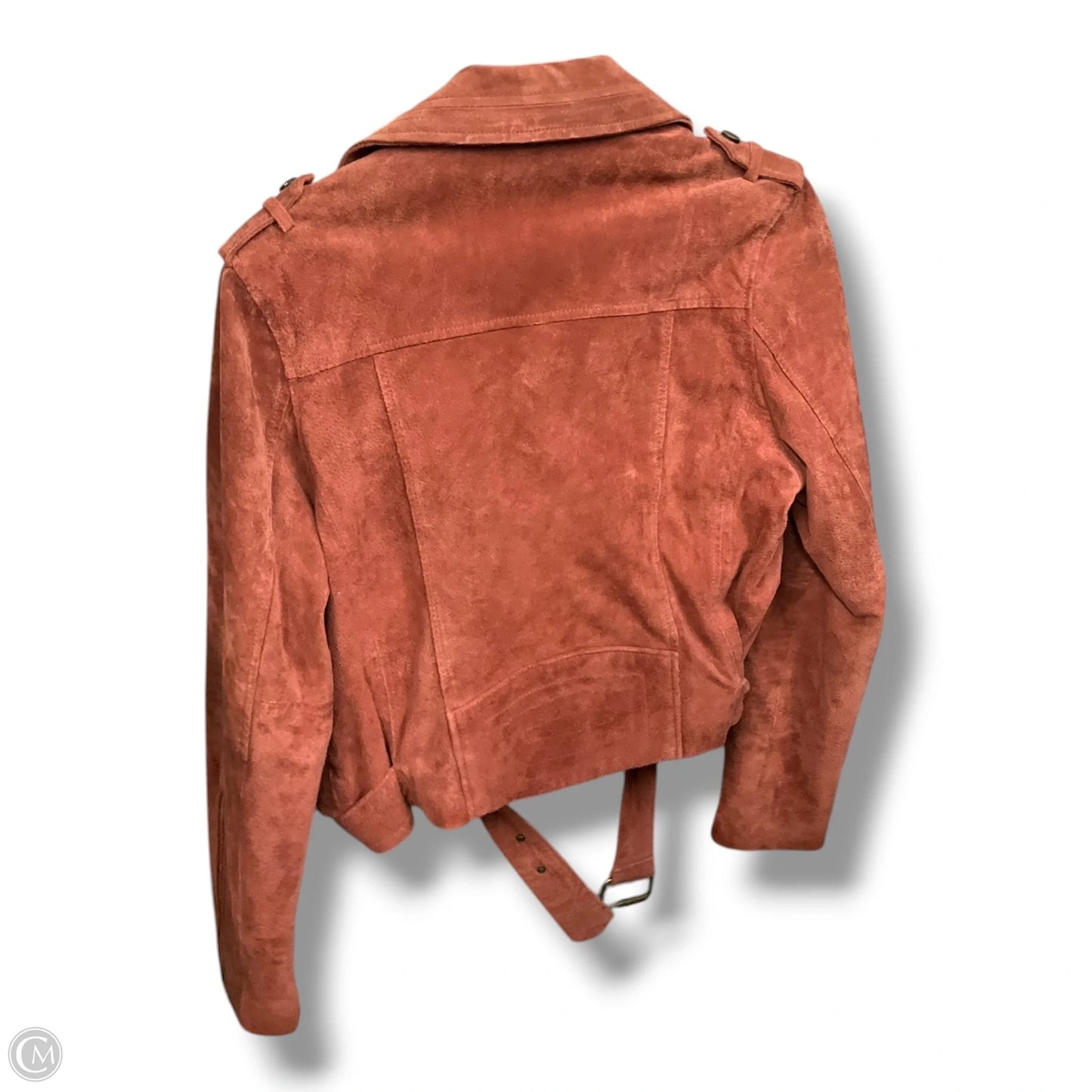 Jacket Moto By Vigoss In Pink, Size: L