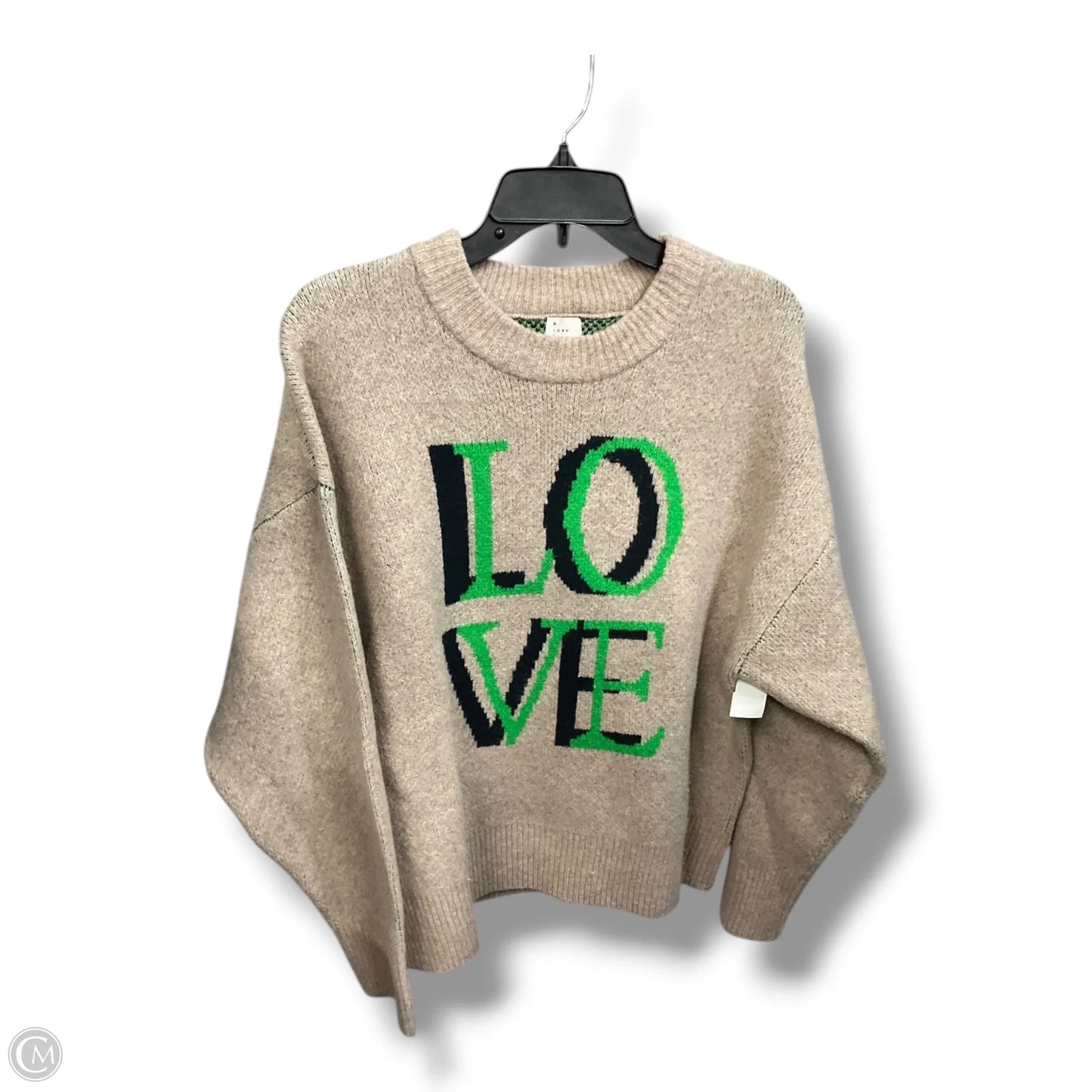 Sweater By A New Day In Beige, Size: Xl