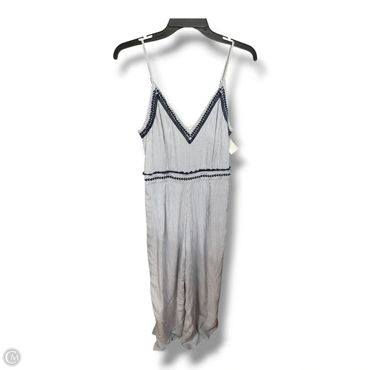 Jumpsuit By Japna In Blue & White, Size: M