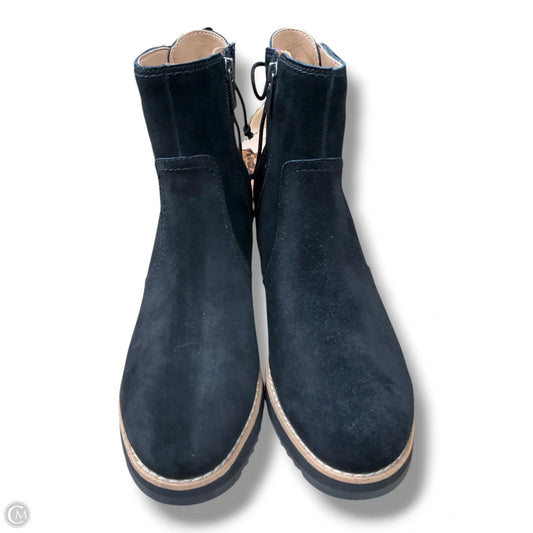 Boots Ankle Heels By Earth In Black, Size: 9