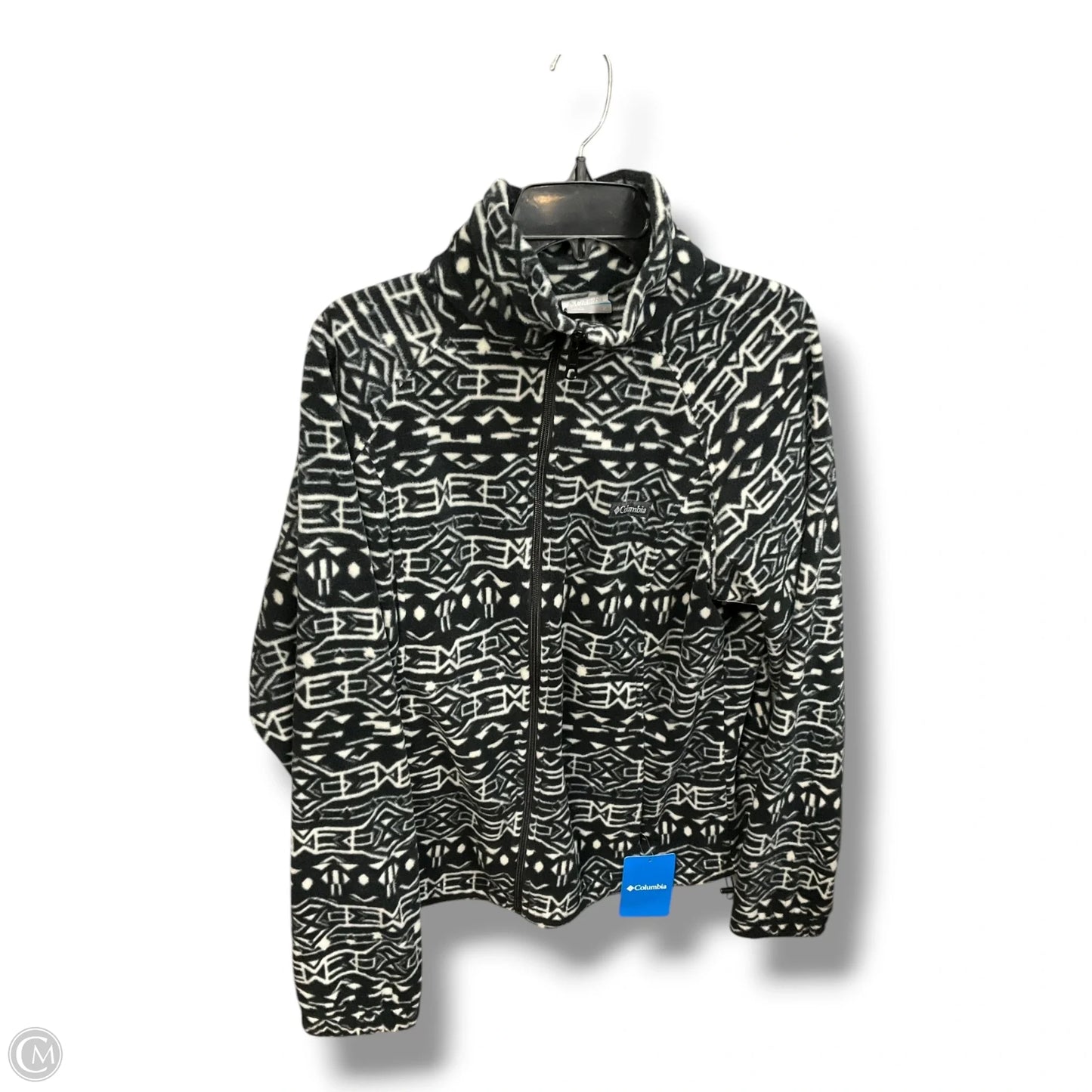 Athletic Fleece By Columbia In Black & White, Size: Xl