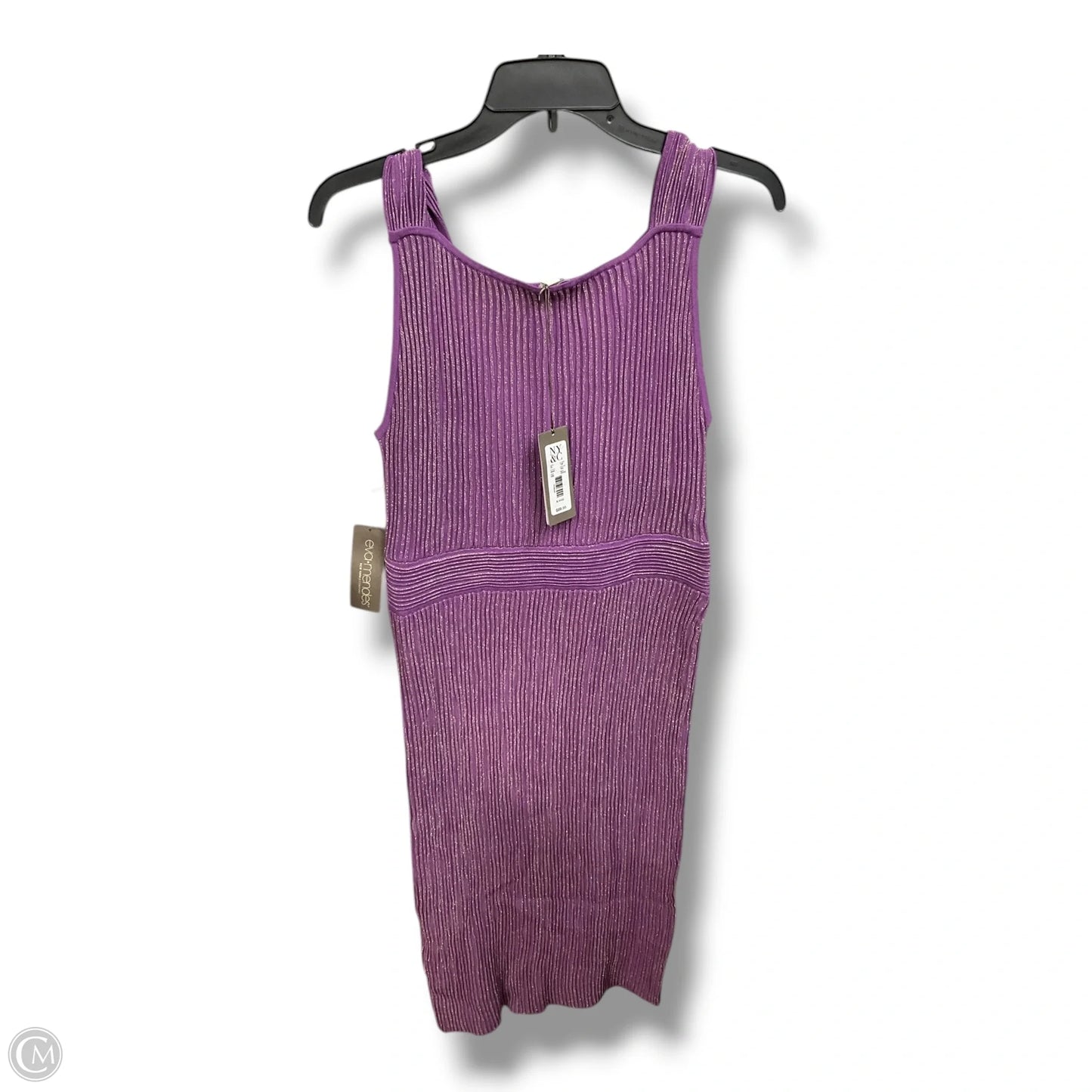Dress Casual Midi By Eva Mendes In Purple, Size: Xl