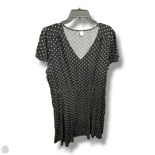 Dress Casual Short By Old Navy In Polkadot Pattern, Size: Xl
