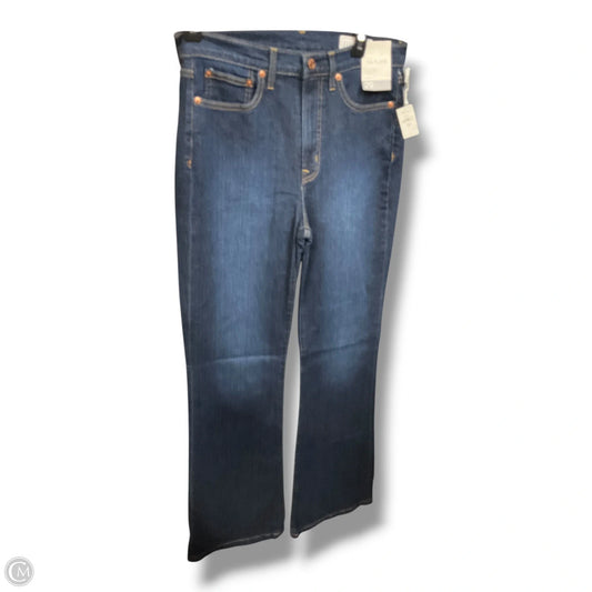 Jeans Flared By Gap In Blue Denim, Size: 8