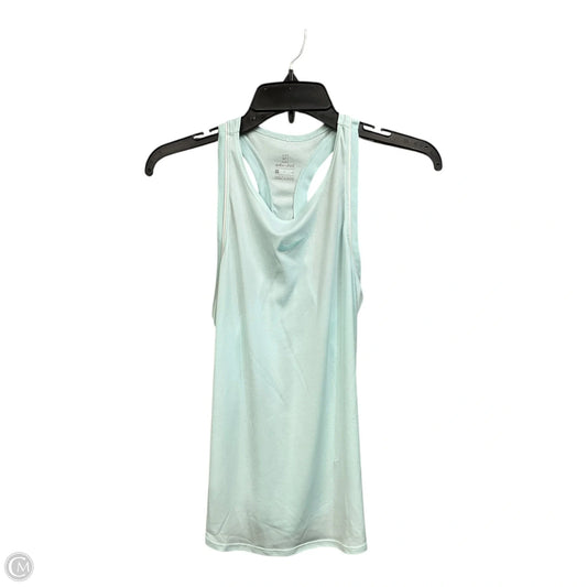 Athletic Tank Top By Nike Apparel In Aqua, Size: S