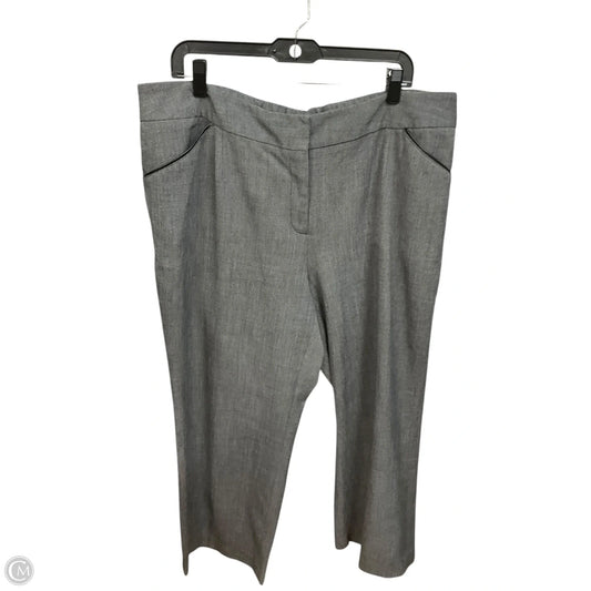 Pants Dress By Chaus In Grey, Size: 18