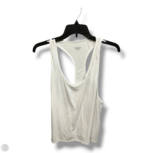 Athletic Tank Top By Athleta In White, Size: L