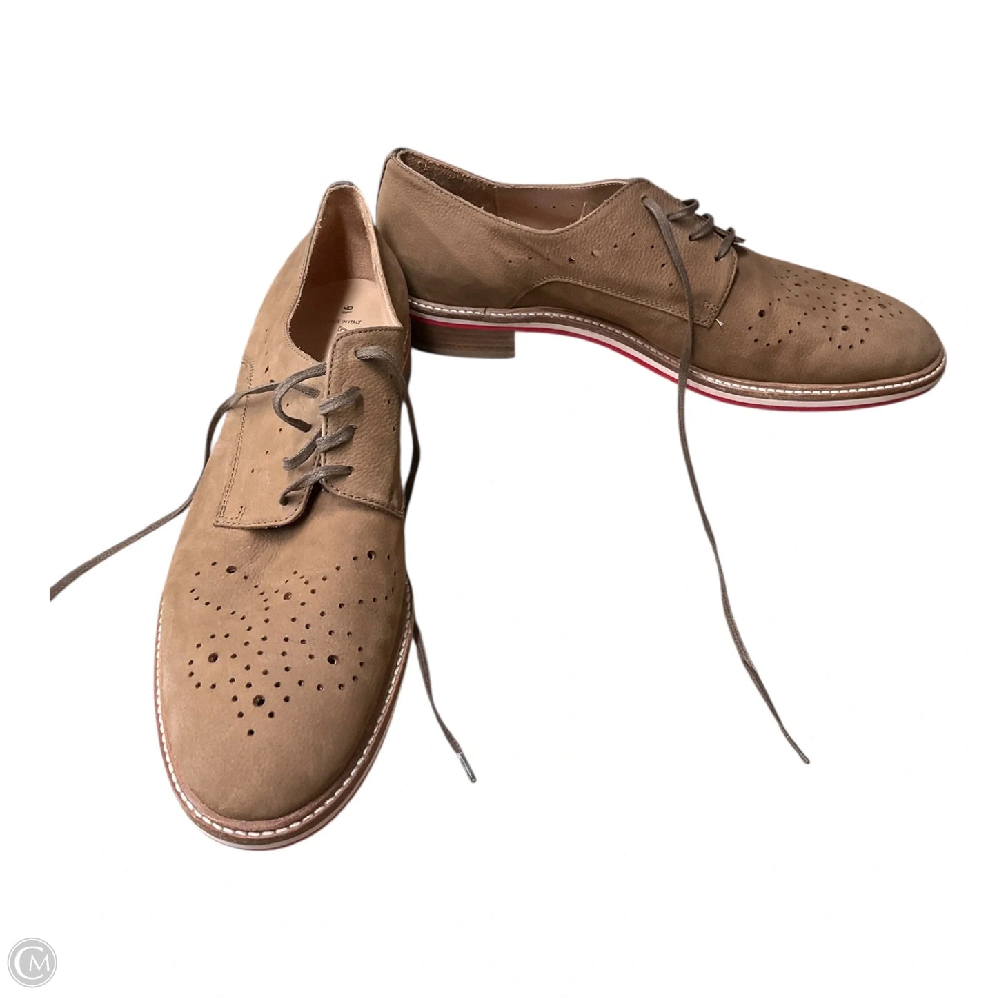 Shoes Flats By Aquatalia In Tan, Size: 9.5