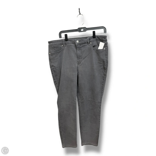 Pants Other By Talbots In Grey Denim, Size: 14