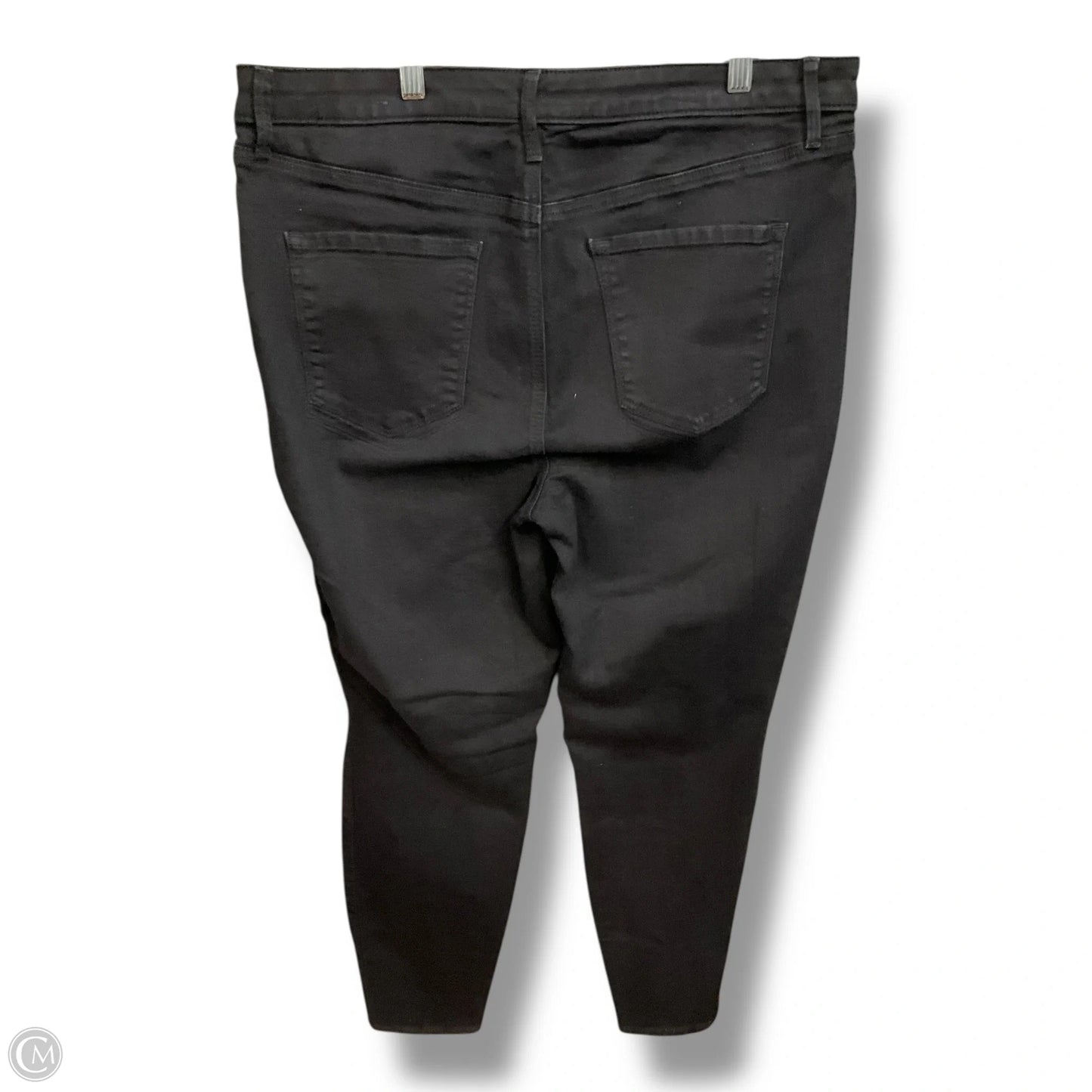 Jeans Jeggings By Talbots In Black Denim, Size: 14